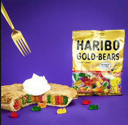 HARIBO Goldbears Gummy Bears 5 oz Bags, 12 Packs – Sealed Travel Snacks for Car Cup Holders, Hiking Packs, and Beach Days