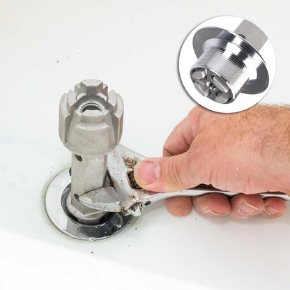 HAUTMEC PL0030 Tub Drain Remover – Bathroom Fixture Upgrade Tool for Stylish Home Renovations
