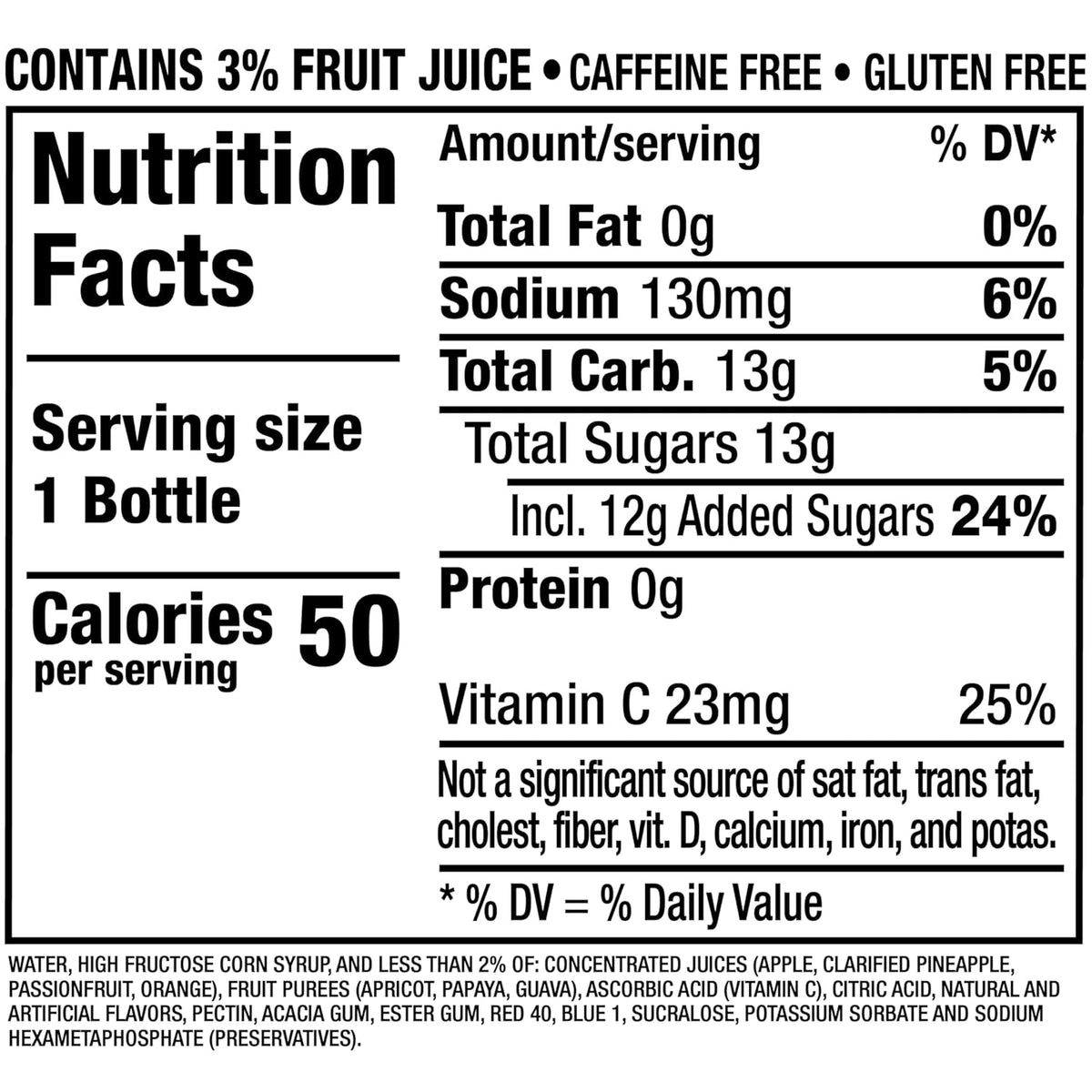 Hawaiian Punch Fruit Juicy Red Juice 24 Count – Gluten-Free, Vitamin C Drink for Kids' Backyard and Pool Parties