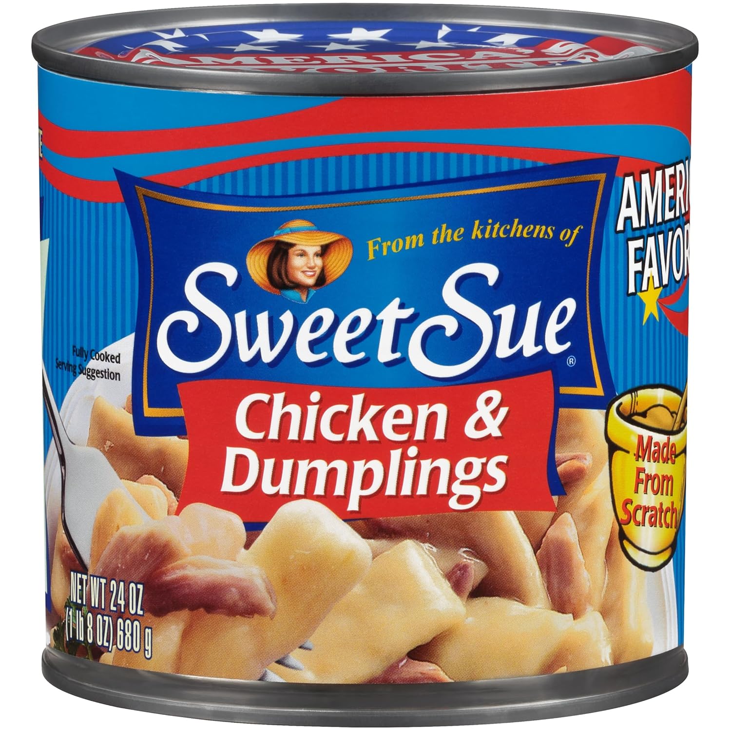 heat-and-serve canned format requiring only stovetop or microwave preparation