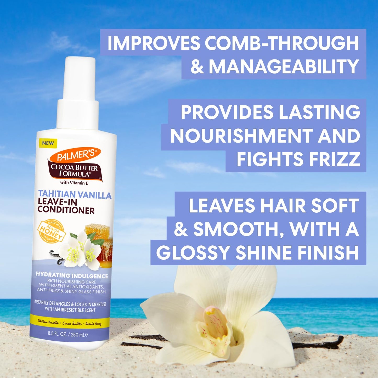 heat protectant properties that shield strands up to typical styling temperatures