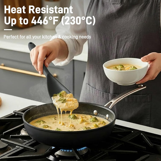 heat-resistant bpa-free food-grade silicone rated for high-temperature cooking