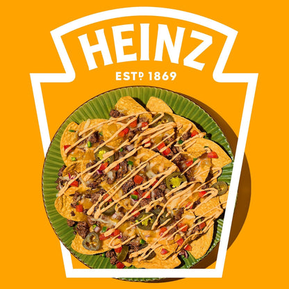 Heinz Flavor Tour Mexican Inspired Street Corn Sauce, 10 fl oz – Clean-Label Condiment for Health-Conscious Family Meals