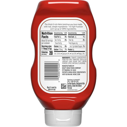 Heinz Simply Tomato Ketchup – After-School Snack Dip for the Pantry and Lunchbox Station