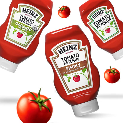 Heinz Simply Tomato Ketchup – After-School Snack Dip for the Pantry and Lunchbox Station