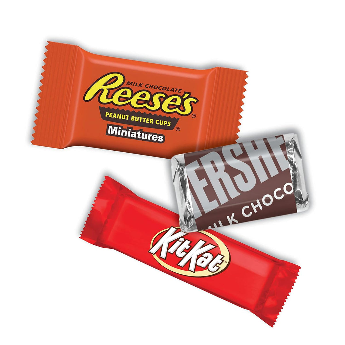 HERSHEY'S Assorted Chocolate Halloween Candy Bulk Variety Pack – All-Weather Candy Assortment for Patio Parties and Block Events