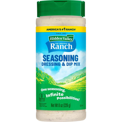 Hidden Valley Original Ranch Seasoning Mix - Practical Hostess and Housewarming Gift for Ranch Lovers, 8 oz Canister