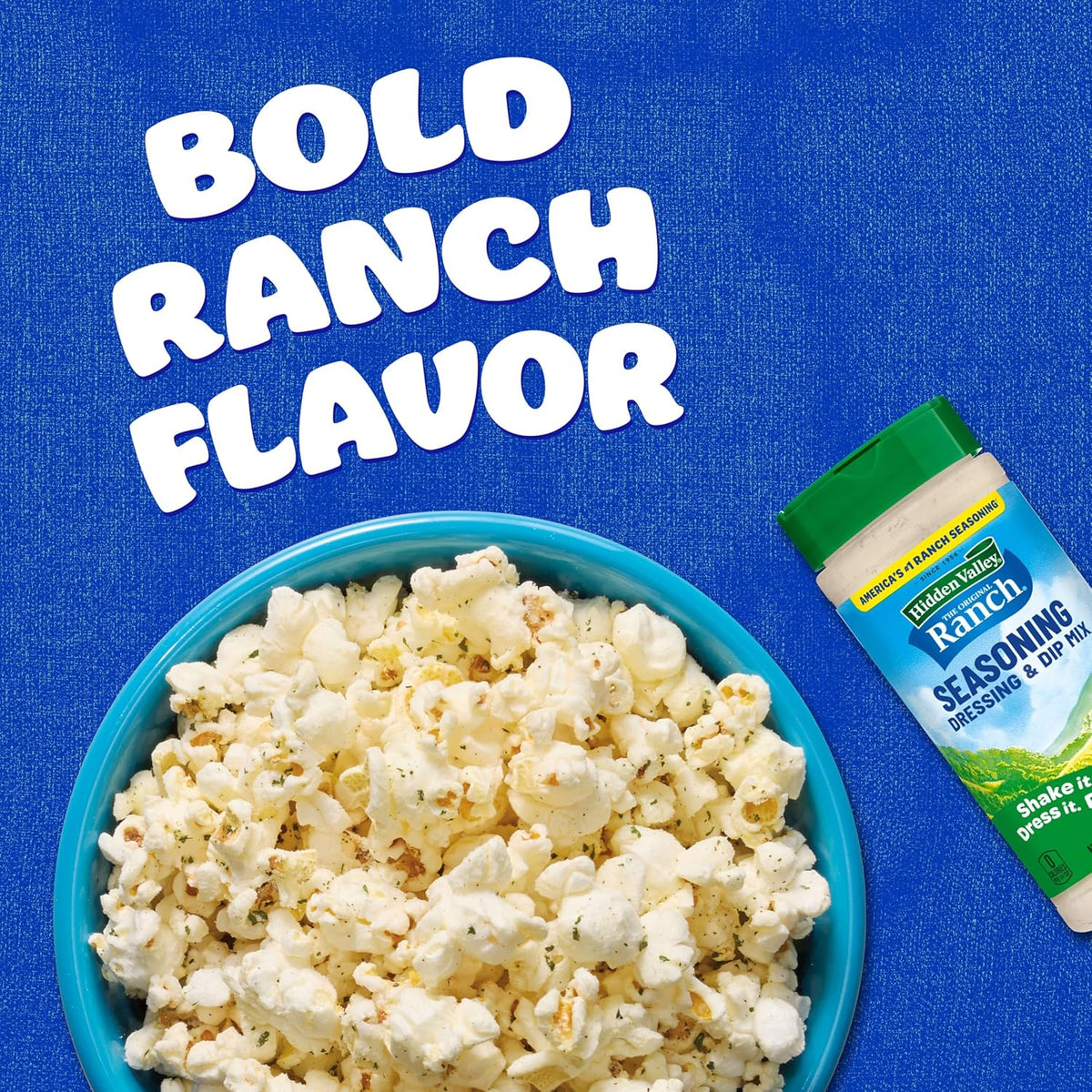Hidden Valley Original Ranch Seasoning Mix - Practical Hostess and Housewarming Gift for Ranch Lovers, 8 oz Canister