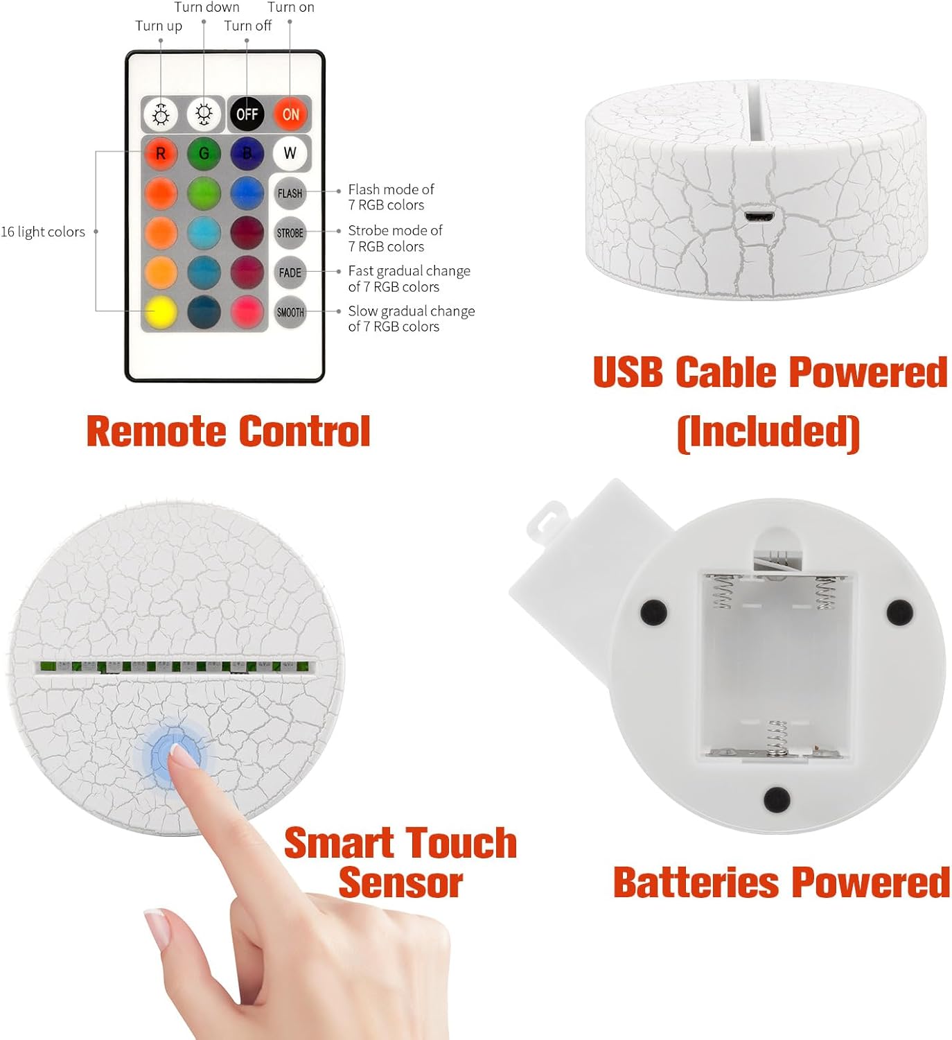 high-quality led light source with soft, uniform, no-flicker output