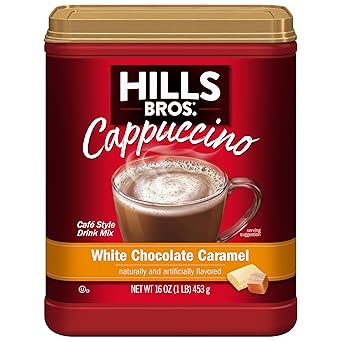 Hills Bros. Sugar Free French Vanilla Instant Cappuccino – Thoughtful Stocking Stuffer for the Coffee Lover on Your List