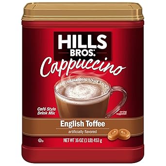Hills Bros. Sugar Free French Vanilla Instant Cappuccino – Thoughtful Stocking Stuffer for the Coffee Lover on Your List