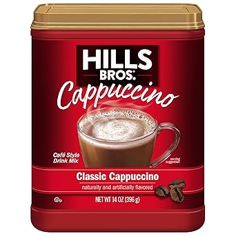 Hills Bros. Sugar Free French Vanilla Instant Cappuccino – Thoughtful Stocking Stuffer for the Coffee Lover on Your List