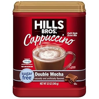 Hills Bros. Sugar Free French Vanilla Instant Cappuccino – Thoughtful Stocking Stuffer for the Coffee Lover on Your List