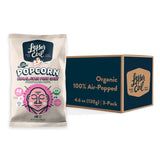 LesserEvil No Cheese Cheesiness Popcorn – Portable Snack for Hiking and Picnics, 3-Pack