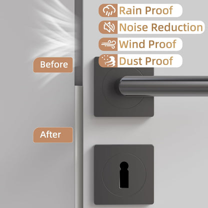 Holikin Wedge Foam Weather Stripping – Bedroom Door Seal for Deeper Nighttime Rest, Blackout Noise Cancelling Window Tape