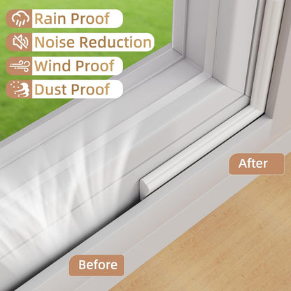 Holikin Wedge Foam Weather Stripping – Bedroom Door Seal for Deeper Nighttime Rest, Blackout Noise Cancelling Window Tape