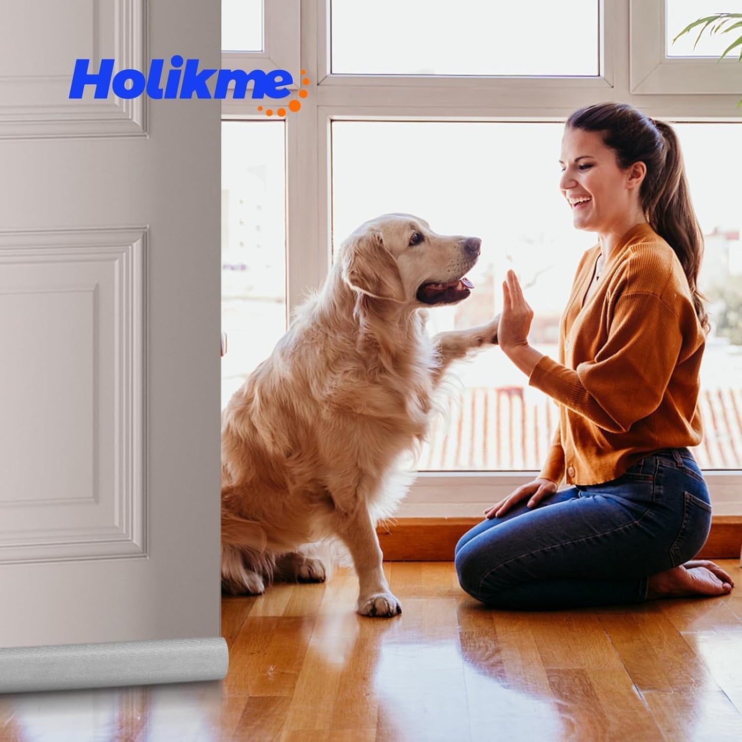 Holikme Door Draft Stopper – Clean Under-Door Seal for Uncluttered Modern Homes