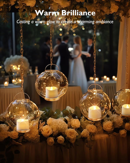 Homemory Flameless Tea Lights – Smoke Free, Fire Safe Glow for Homes with Kids, Pets, and Seniors