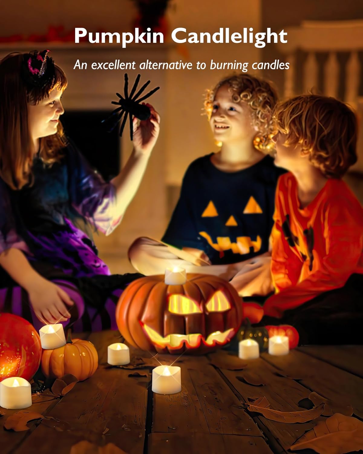 Homemory Flameless Tea Lights – Smoke Free, Fire Safe Glow for Homes with Kids, Pets, and Seniors