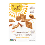 Simple Mills Snack Packs Honey Cinnamon Seed & Nut Flour Sweet Thins – Hiking Backpack Cookie for Trail Snacking
