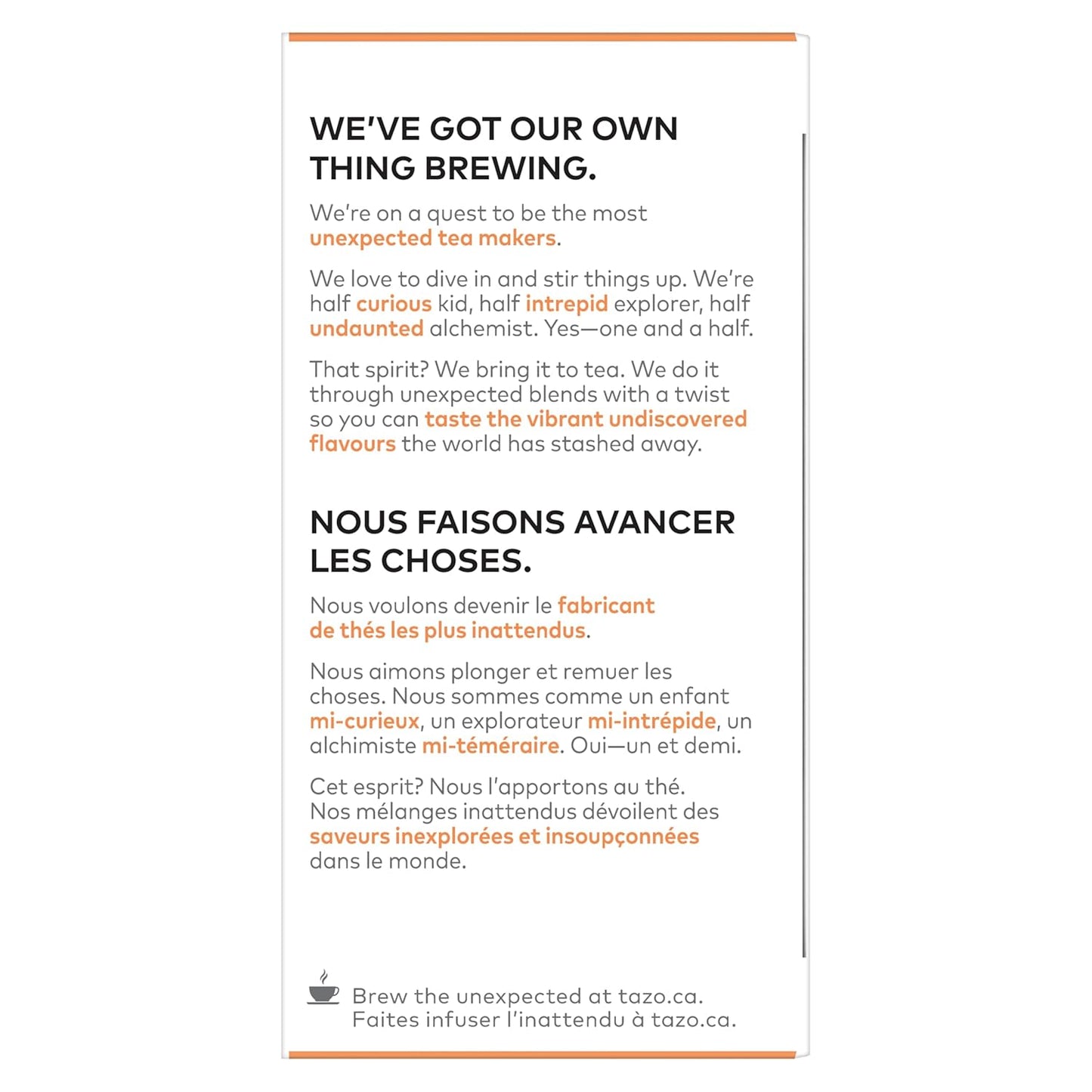 hot-or-iced preparation with a simple 5-minute steep using boiling water