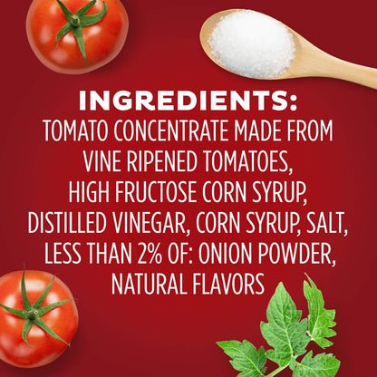 Hunt's Tomato Ketchup Squeeze Bottle 32 oz – No-Preservative Family Condiment for Mindful Weeknight Meals