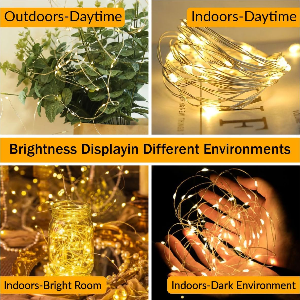 HXWEIYE 6 Pack Fairy Lights – Thoughtful Housewarming Gift for Her with Timer and Remote