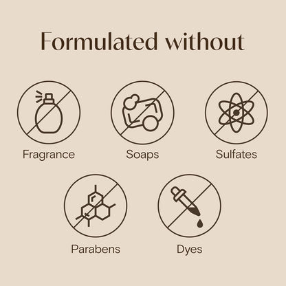hypoallergenic and non-comedogenic formulation