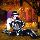 ZPISF Giant Pumpkin Halloween Inflatable - Pet and Child Safe Lawn Display with No Open Flame or Hot Surface