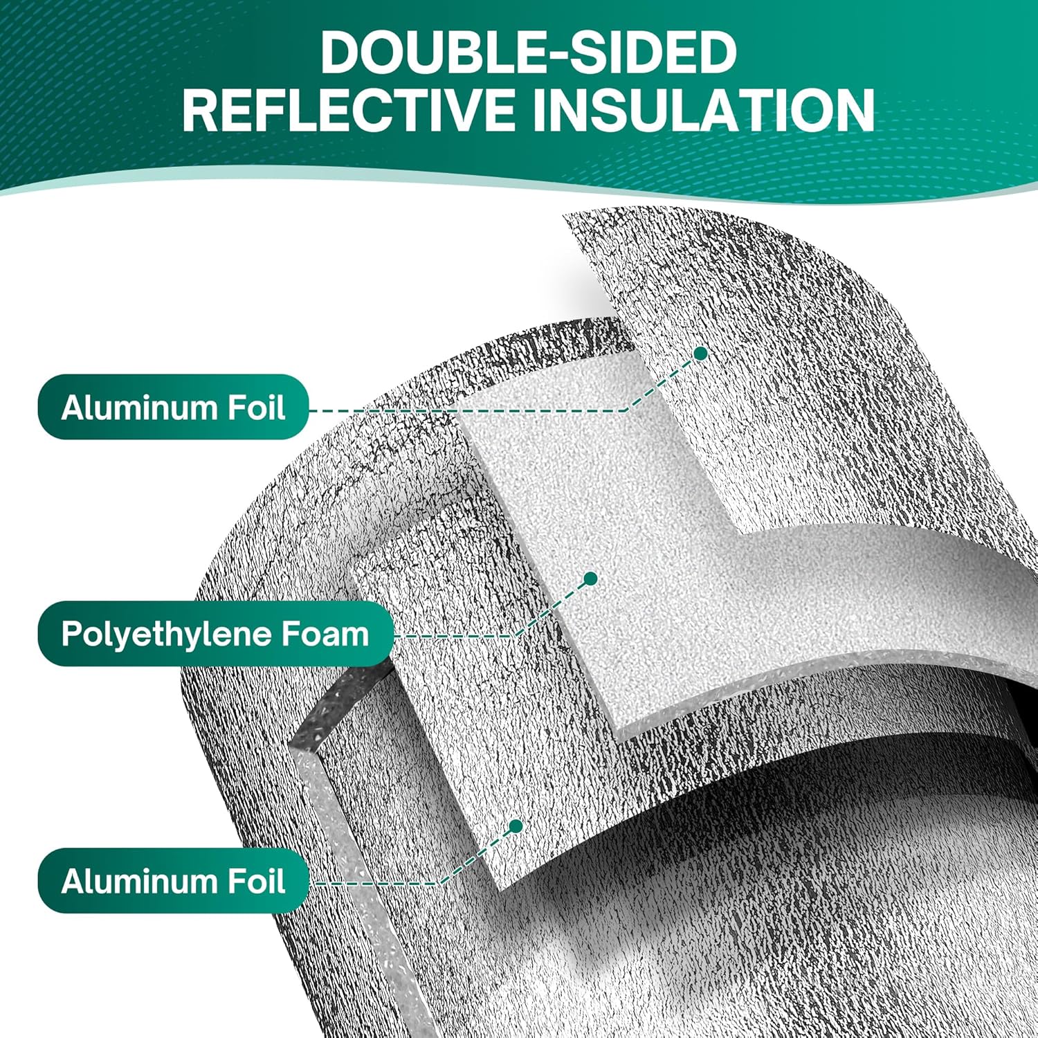 includes 65 hook-and-loop adhesive pads for tool-free, removable mounting