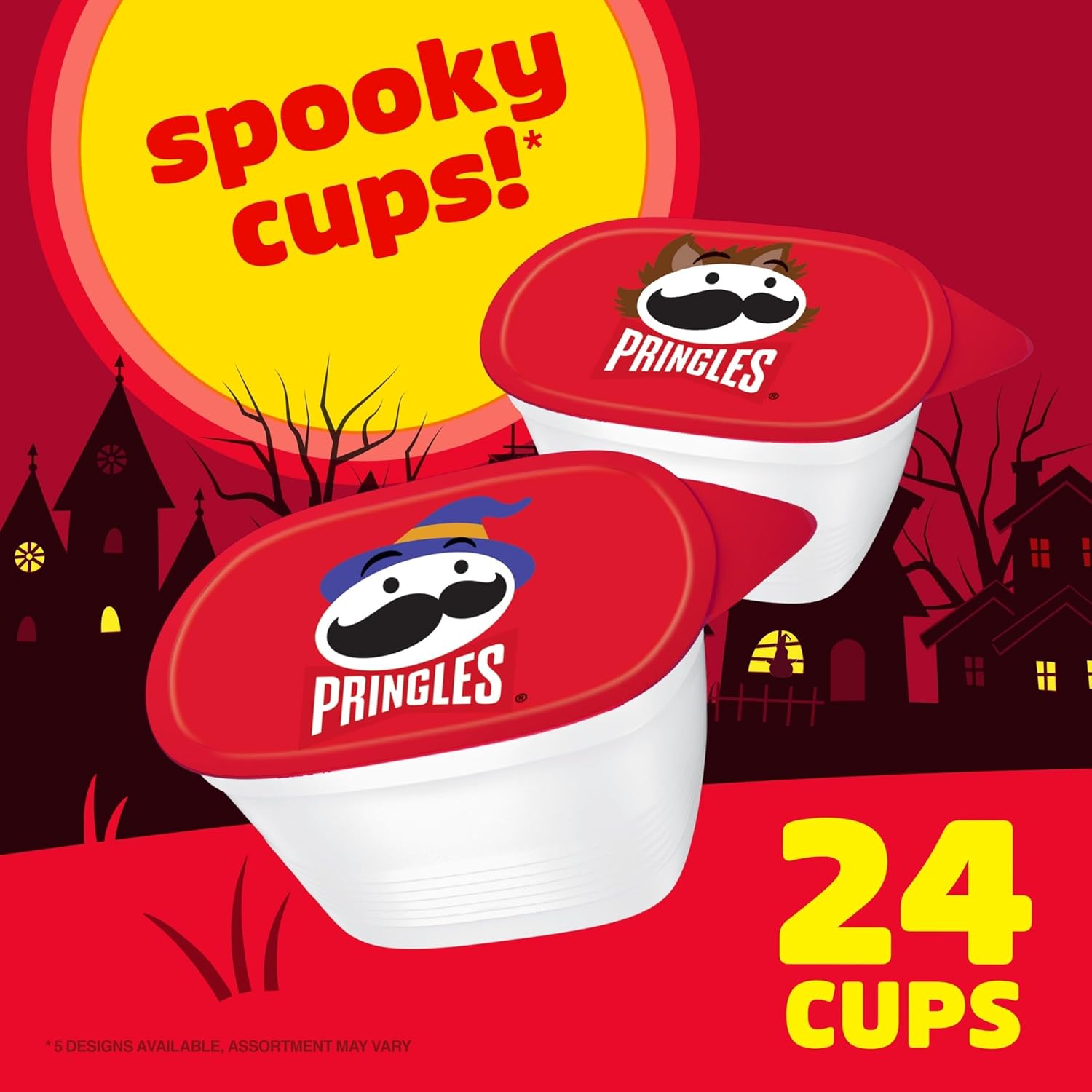 individual stackable cups designed for portability and mess-free handling