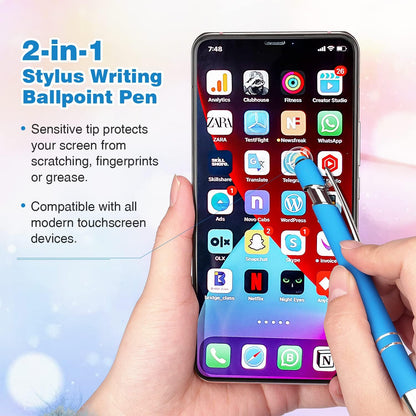 integrated clip for pocket, planner, or carrying case portability