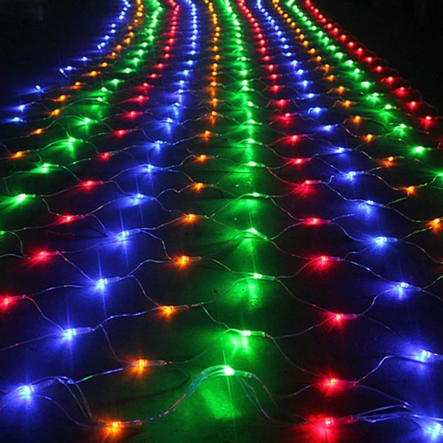 ip44 waterproof rating on both led string and transformer for outdoor use in rain or snow