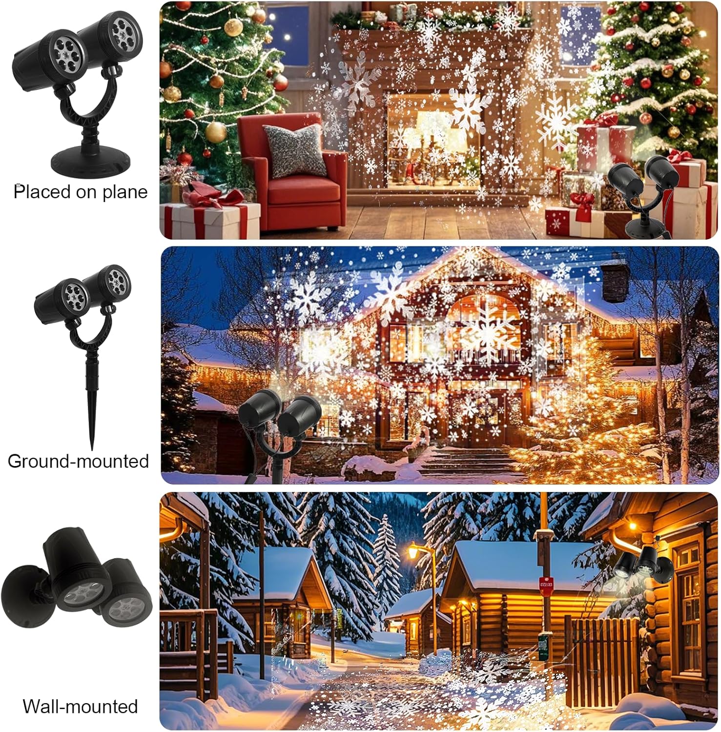 ip65-rated waterproof light body and ip44-rated plug for outdoor durability