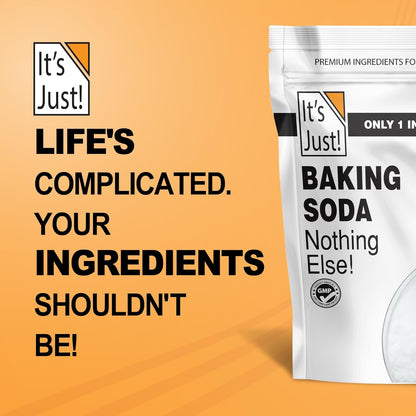 It's Just - Baking Soda for Family Kitchens: Kid-Friendly Baking and Gentle Cleaning