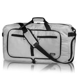 Fmeida 65L Duffle Bag Foldable Travel Duffel Bags for Men Women Travel Bag, Airport Carry-On with Luggage Sleeve