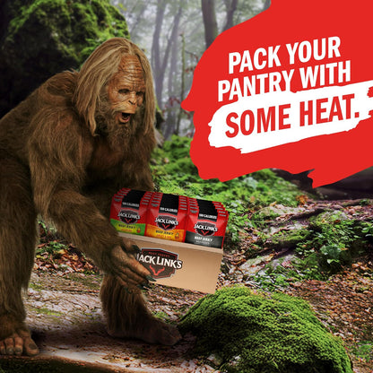 Jack Link's Beef Jerky Bold Variety Pack - Family Snack for Kids Lunches, No-Refrigeration Single-Serve Beef Jerky Bags