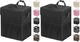 3 Gallons (Pack of 2) - Black