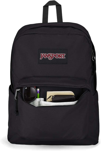 JanSport SuperBreak Plus Backpack – Simple Everyday Carry with 2 Compartments, Clutter-Free Design