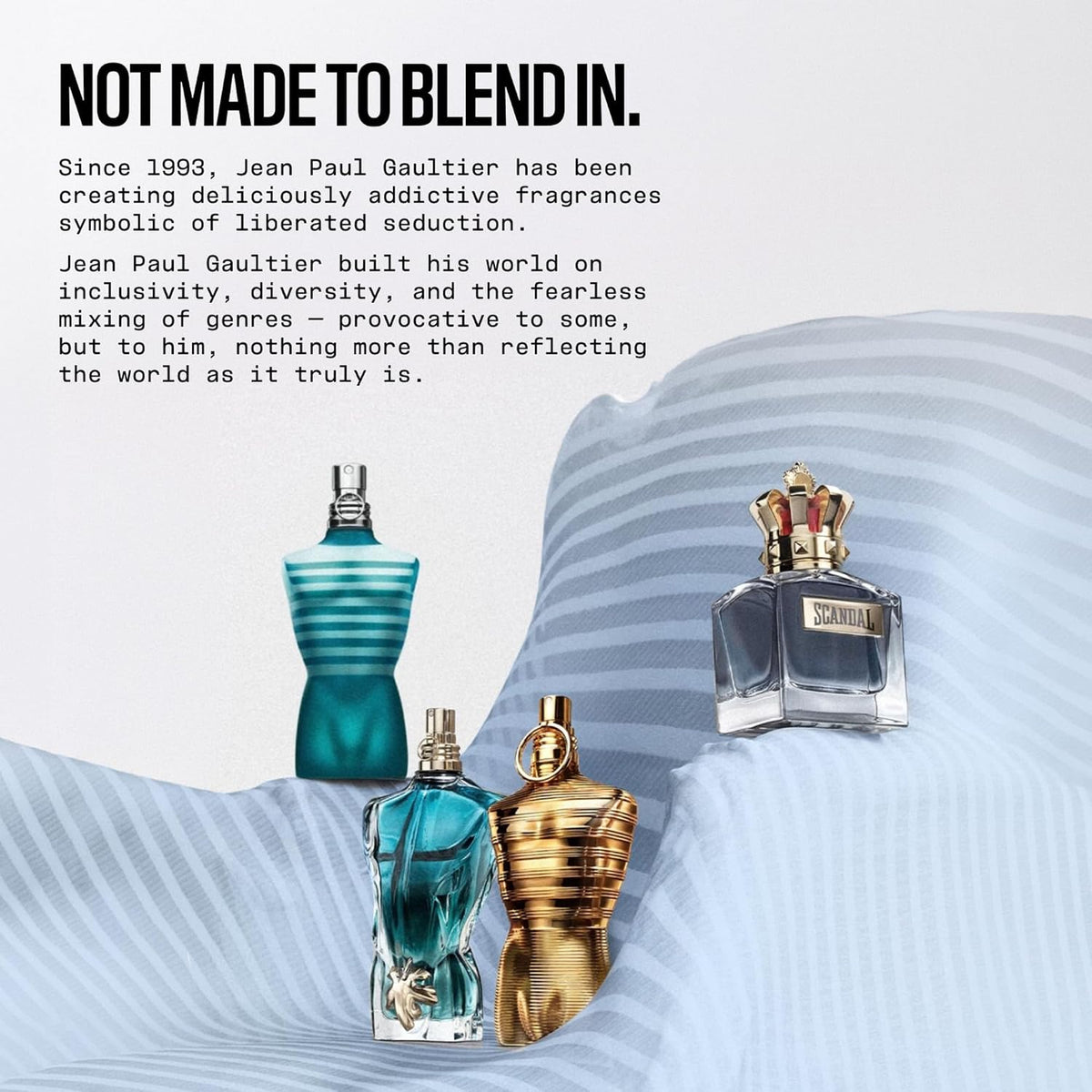 Jean Paul Gaultier Le Male Le Parfum for Men – Elite Night Out Cologne for Date Nights, Restaurants, and Nightlife