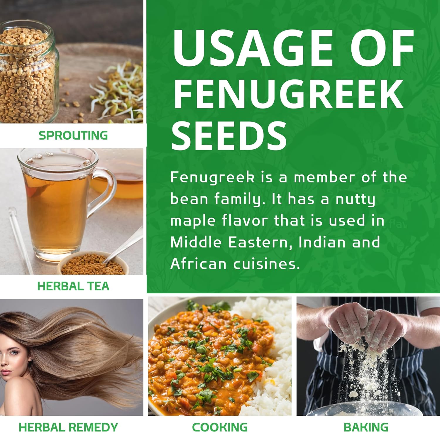 Jiva Organic Fenugreek Seeds 7 Ounce – Thoughtful Wellness Gift for Mom, Natural Hair Care & Cooking Pantry Essential