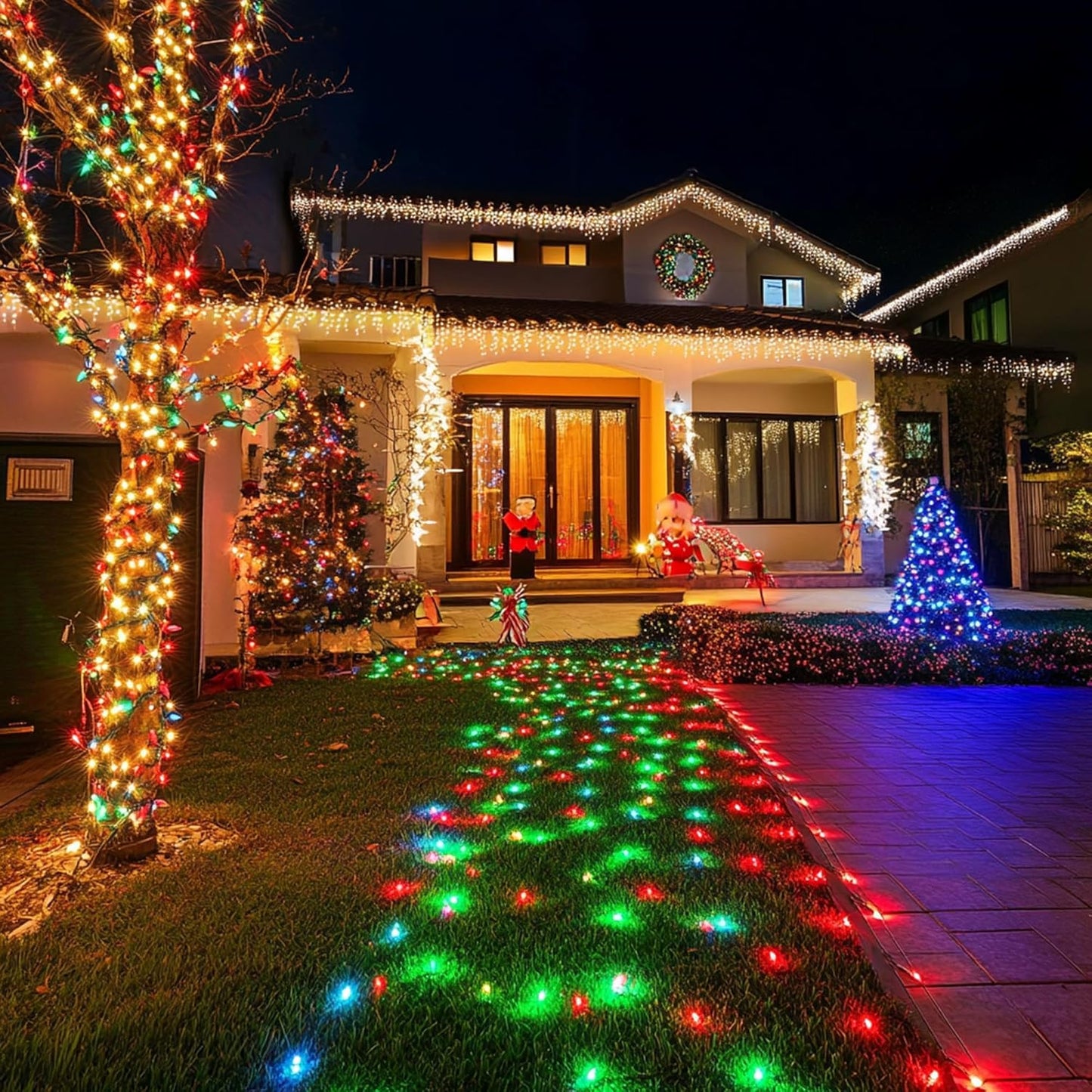 Joomer LED Christmas Lights – Waterproof Patio and Backyard String Lights for Outdoor Holiday Parties
