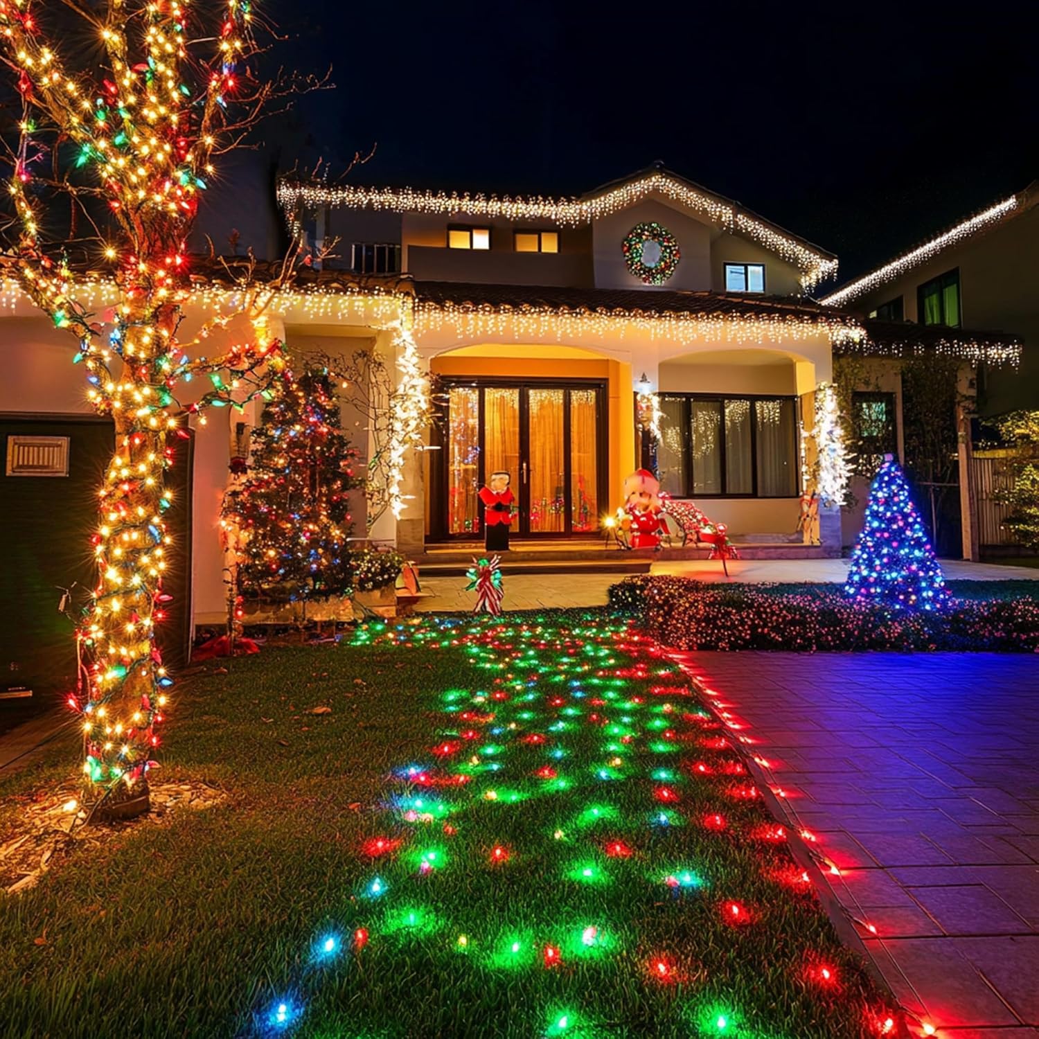 Joomer LED Christmas Lights – Waterproof Patio and Backyard String Lights for Outdoor Holiday Parties