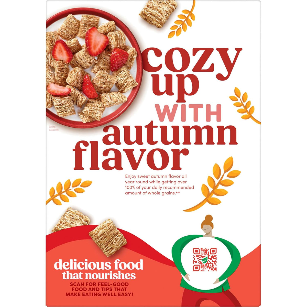 Kashi Autumn Wheat Whole Grain Cereal – Wellness Pantry Staple for Daily Fiber & Sustained Energy, 18oz