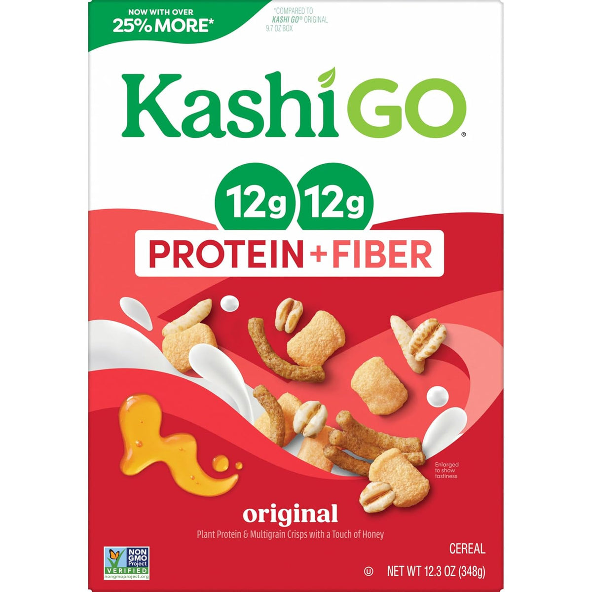 Kashi GO Original Cereal – Lightweight High-Protein Snack for Road Trips and Hotel Stays