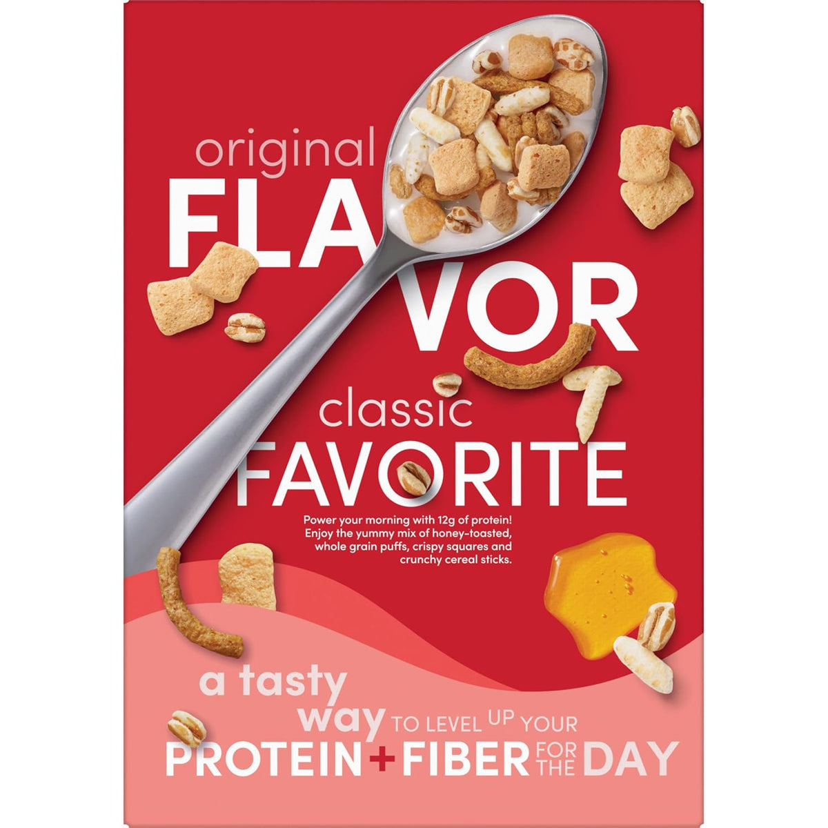 Kashi GO Original Cereal – Lightweight High-Protein Snack for Road Trips and Hotel Stays