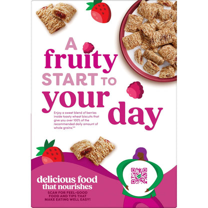 Kashi Organic Cereal Berry Fruitful – Sweet Berry Crunch Kids Love, Allergen-Transparent Family Size