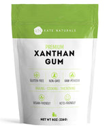 Kate Naturals Xanthan Gum for Baking, Ice Cream & Thickener – Quick-Thick Shake Mix for Focused Morning Routines