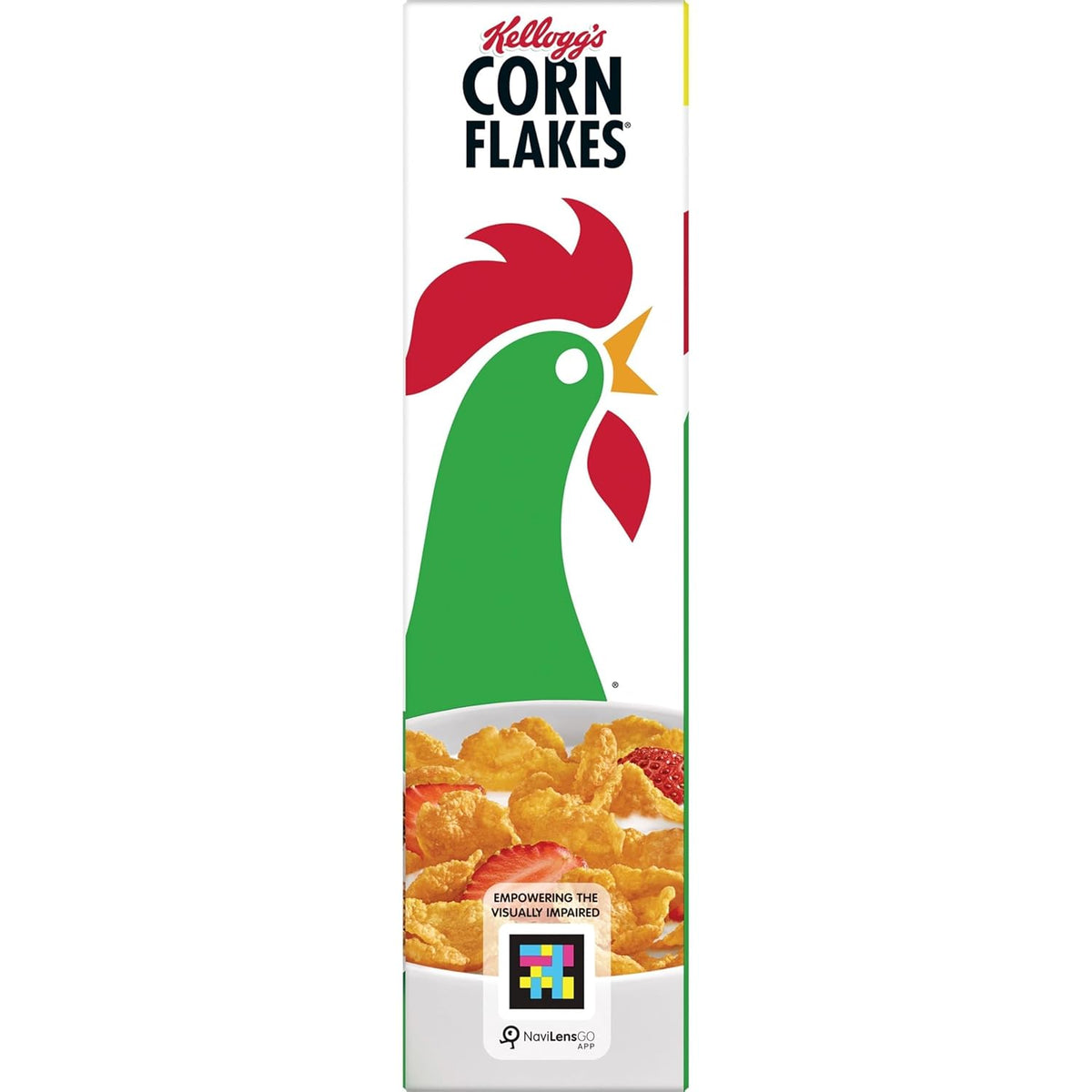 Kellogg's Corn Flakes Cereal – No-Prep Breakfast for Busy Professionals, Giant 24oz Box