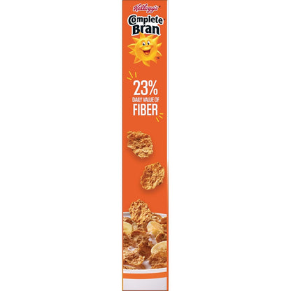 Kellogg's Frosted Bran Cereal – Low-Fat Whole Grain Breakfast for Cholesterol-Conscious Shoppers, Pantry Staple